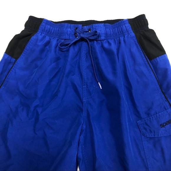 Speedo Netted Swim Trunks Sz M - Picture 5 of 9